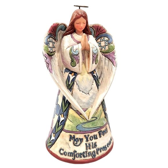 Jim Shore May You Feel His Comforting Presence‎ Angel Heartwood Creek 4026853 7" - Picture 1 of 5